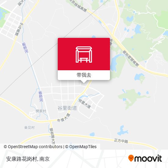 安康路花岗村地图