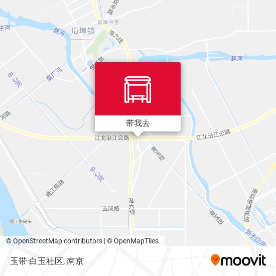 玉带·白玉社区地图