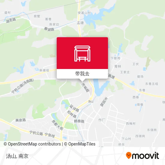 汤山地图