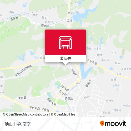 汤山中学地图