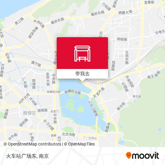 火车站广场东地图