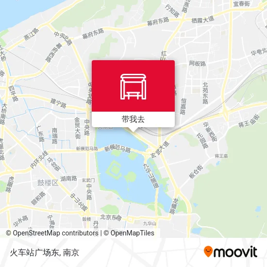 火车站广场东地图