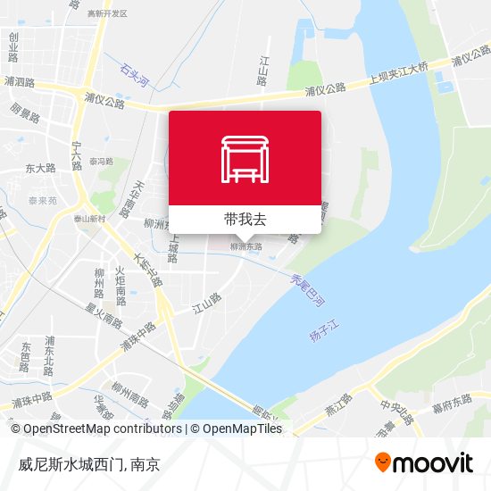 威尼斯水城西门地图