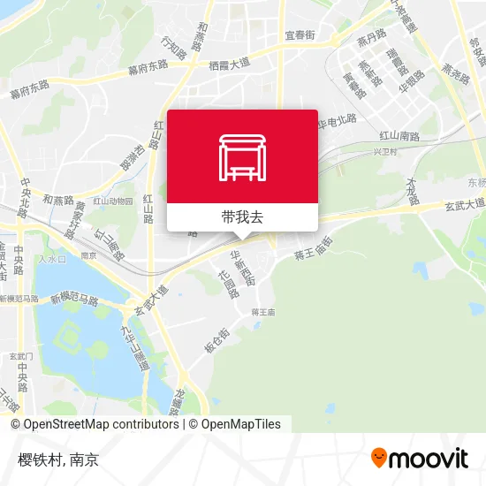 樱铁村地图