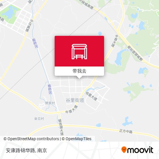 安康路锦华路地图
