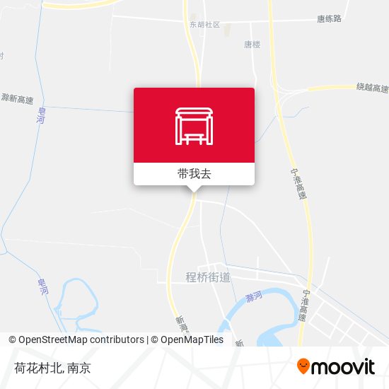 荷花村北地图