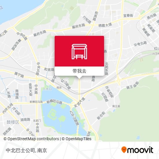 中北巴士公司地图