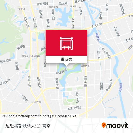 九龙湖路(诚信大道)地图