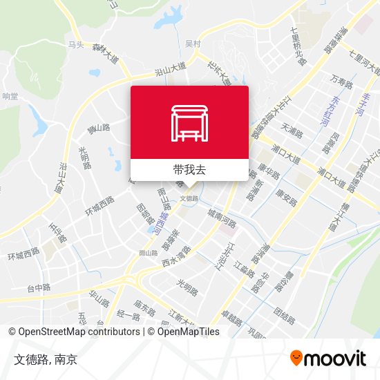 文德路地图