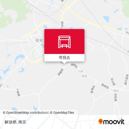 解放桥地图