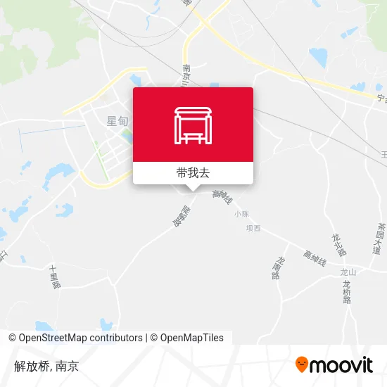 解放桥地图