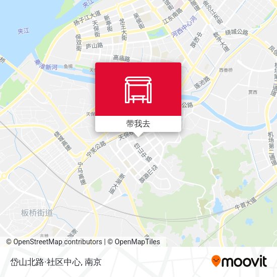 岱山北路·社区中心地图