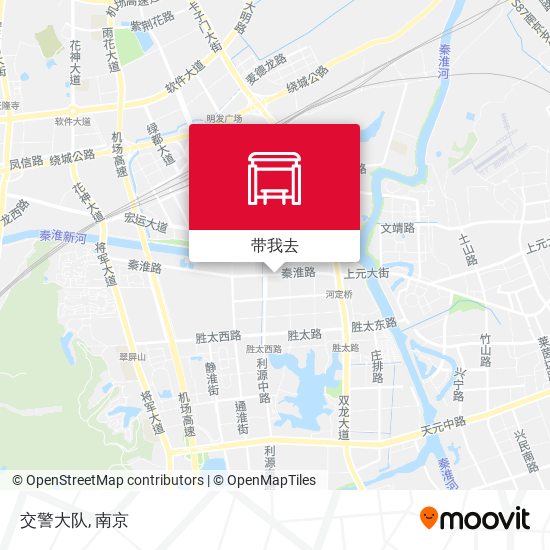 交警大队地图