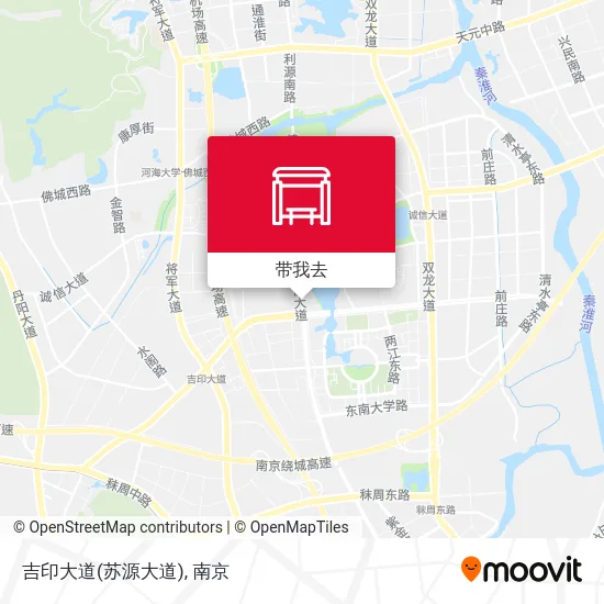 吉印大道(苏源大道)地图