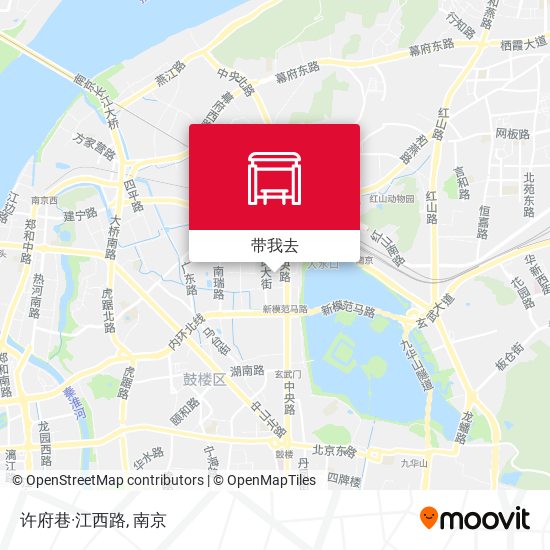 许府巷·江西路地图