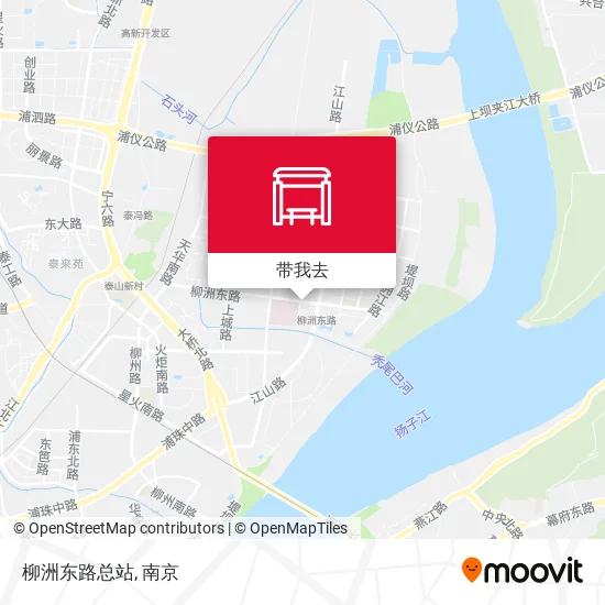 柳洲东路总站地图