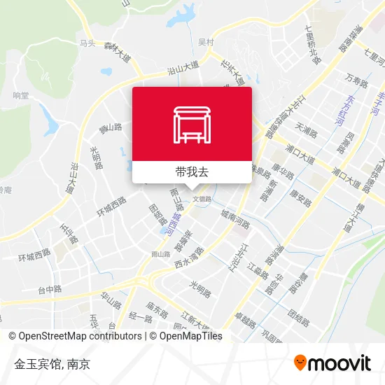 金玉宾馆地图