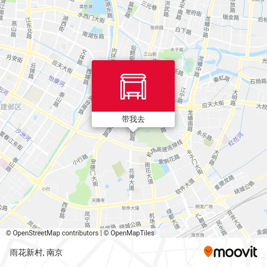 雨花新村地图