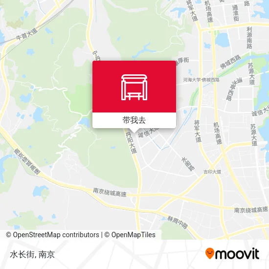 水长街地图