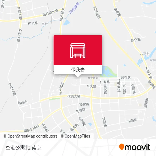 空港公寓北地图