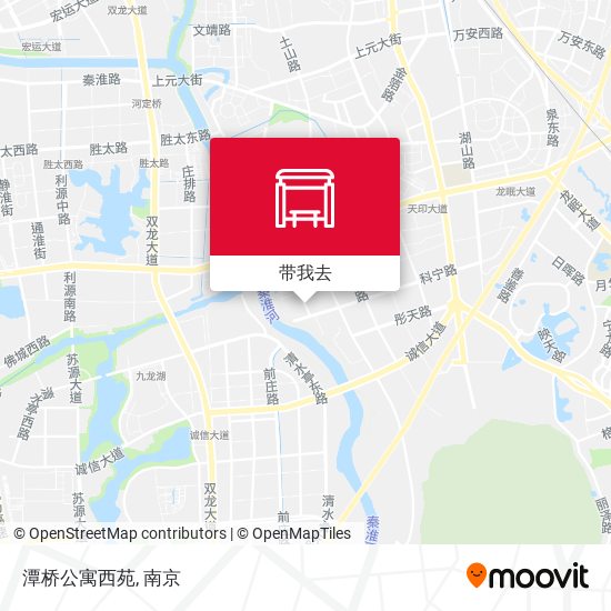 潭桥公寓西苑地图