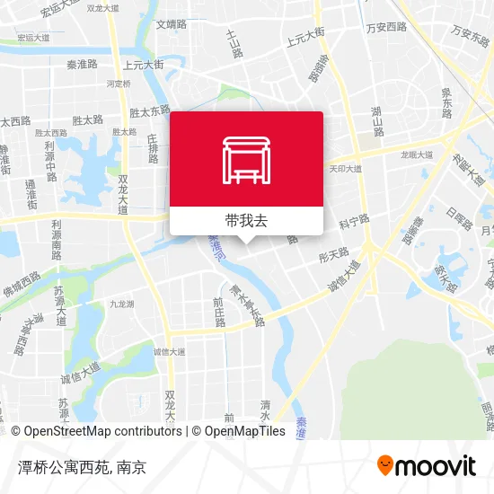潭桥公寓西苑地图