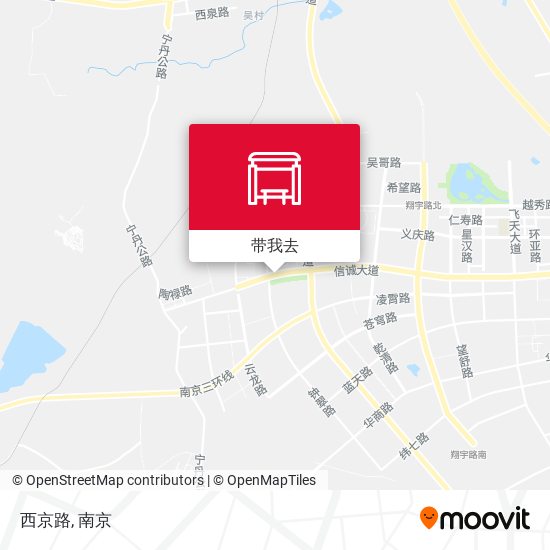 西京路地图