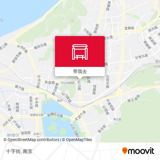十字街地图