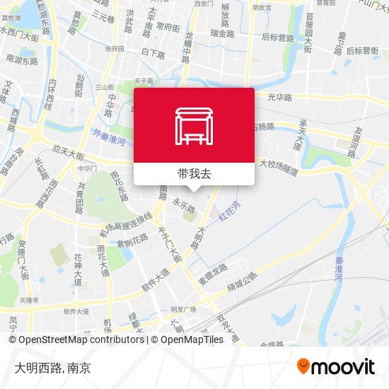大明西路地图