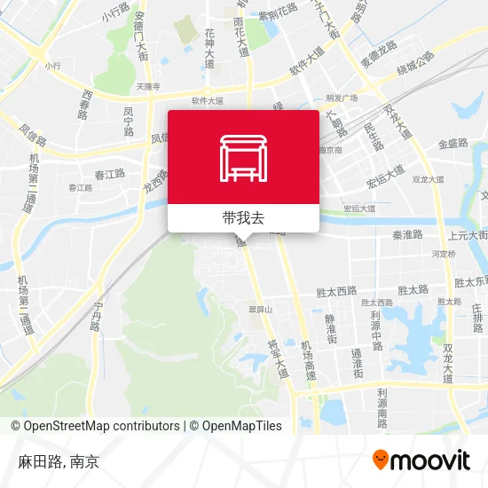 麻田路地图