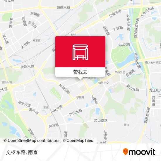文枢东路地图