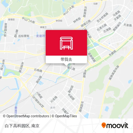 白下高科园区地图