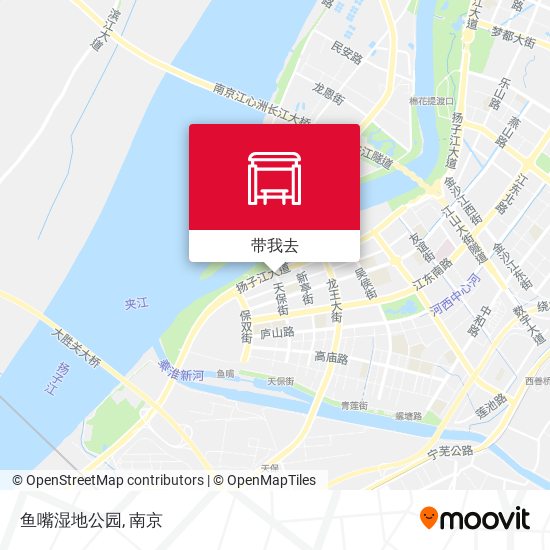 鱼嘴湿地公园地图