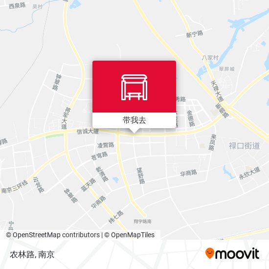 农林路地图