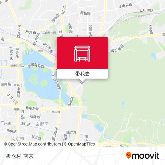 板仓村地图