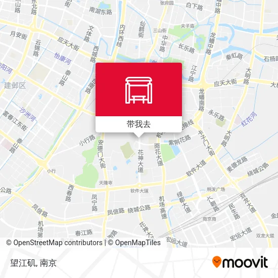 望江矶地图