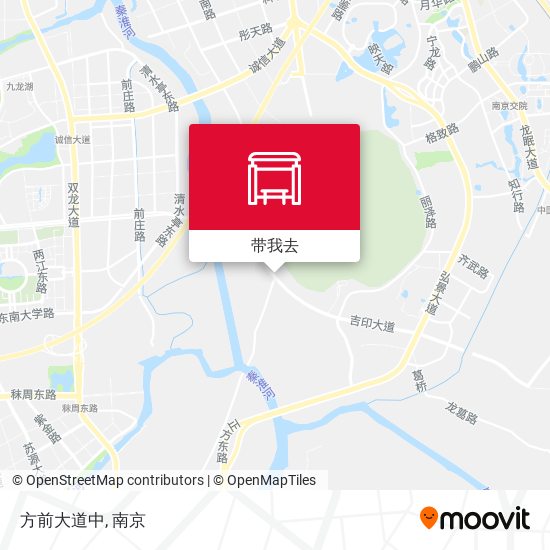 方前大道中地图