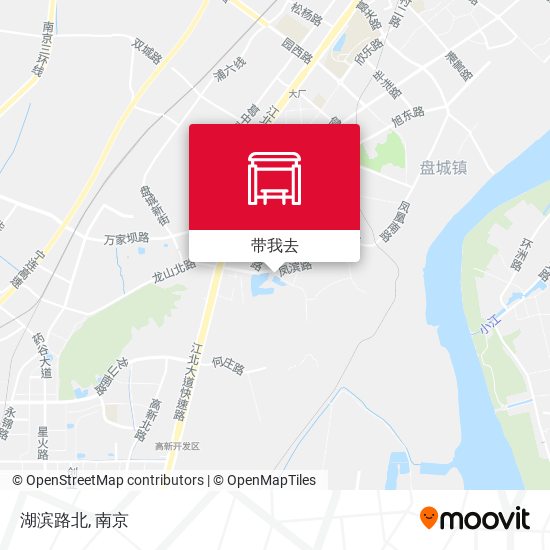 湖滨路北地图