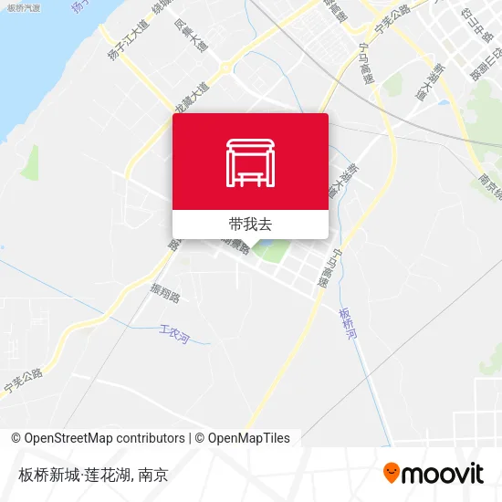 板桥新城·莲花湖地图