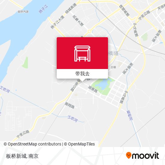 板桥新城地图