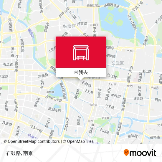 石鼓路地图