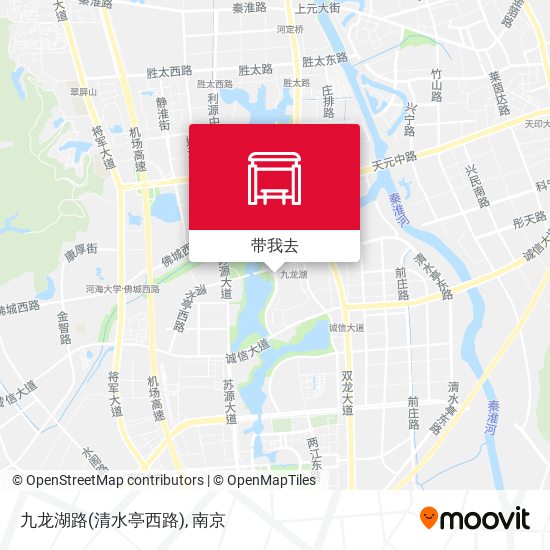 九龙湖路(清水亭西路)地图