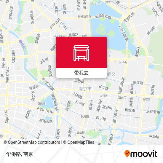华侨路地图