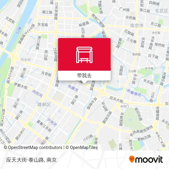 应天大街·泰山路地图