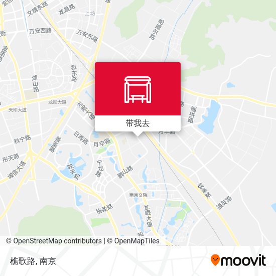 樵歌路地图