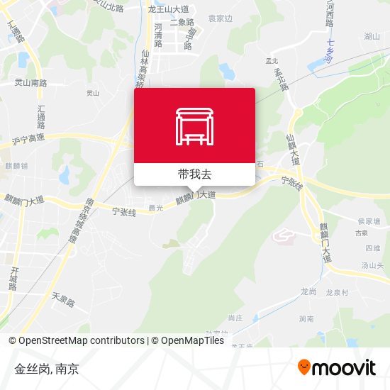 金丝岗地图