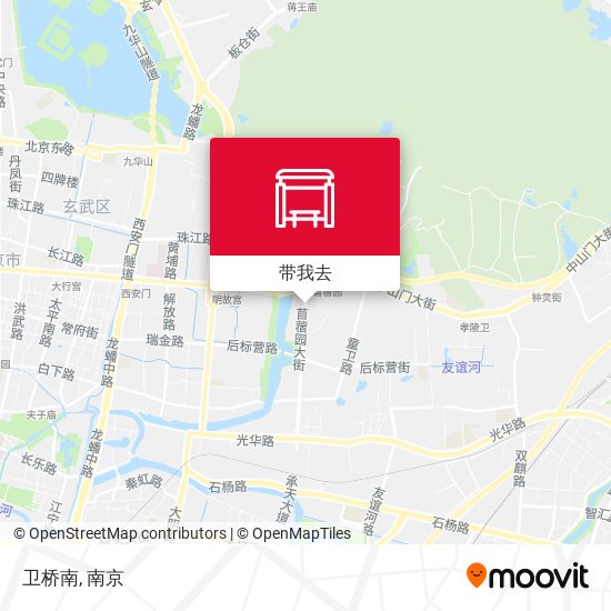 卫桥南地图