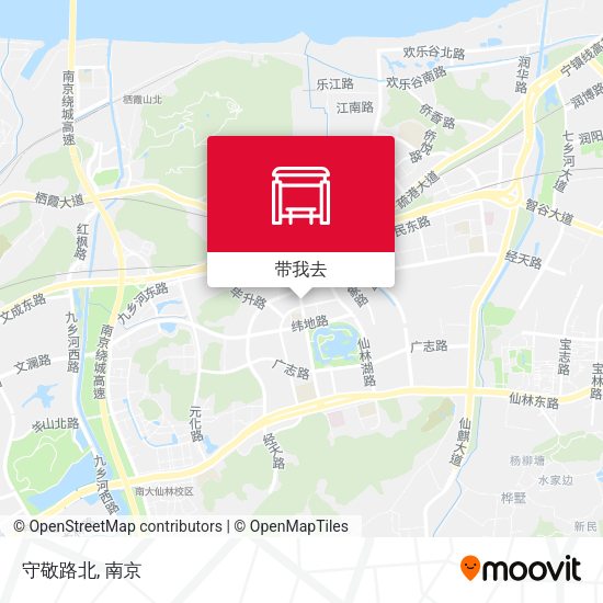 守敬路北地图