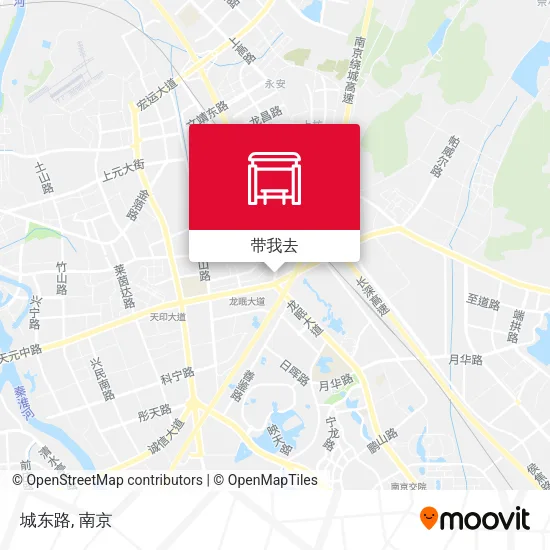 城东路地图
