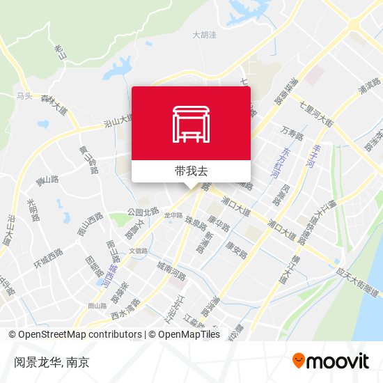 阅景龙华地图